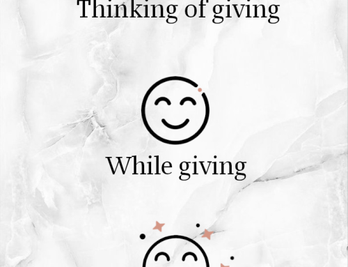 Giving happiness
