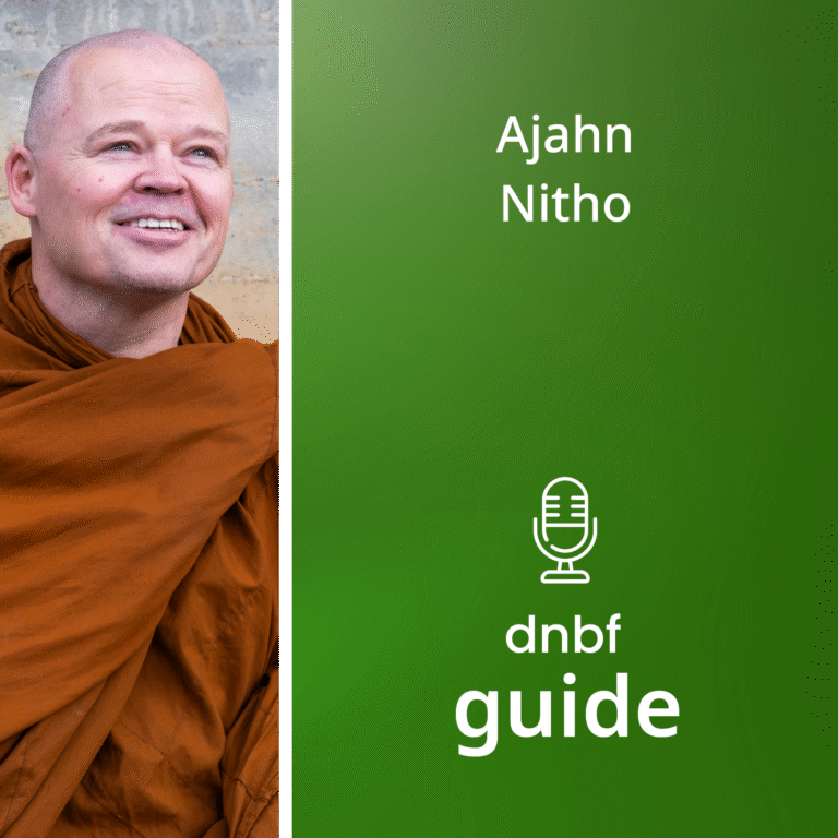 Letting be | EN | Ajahn Nitho | Venabu 2025